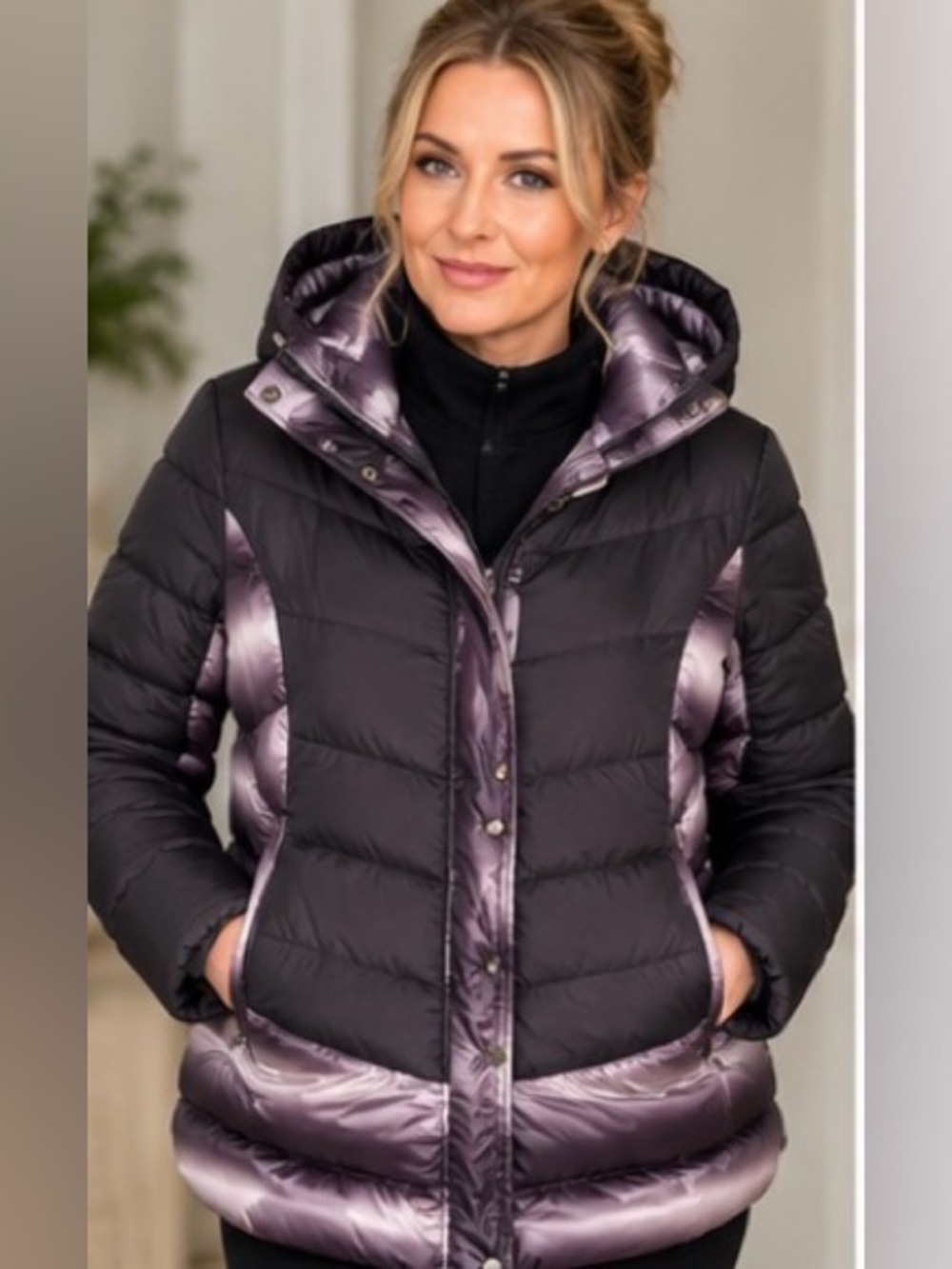 22” ptp Parkhurst Outdoor Edition by Parkhurst Women's Puffer Jacket Size Medium